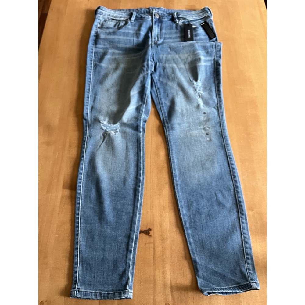A.n.a. Women's Jeans Denim Super Stretch Mid-Rise Supper Skinny Jegging 32/14
